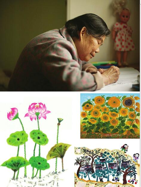 "梵高奶奶"走了 留下百余幅画作曾说梵高向日葵画得苦