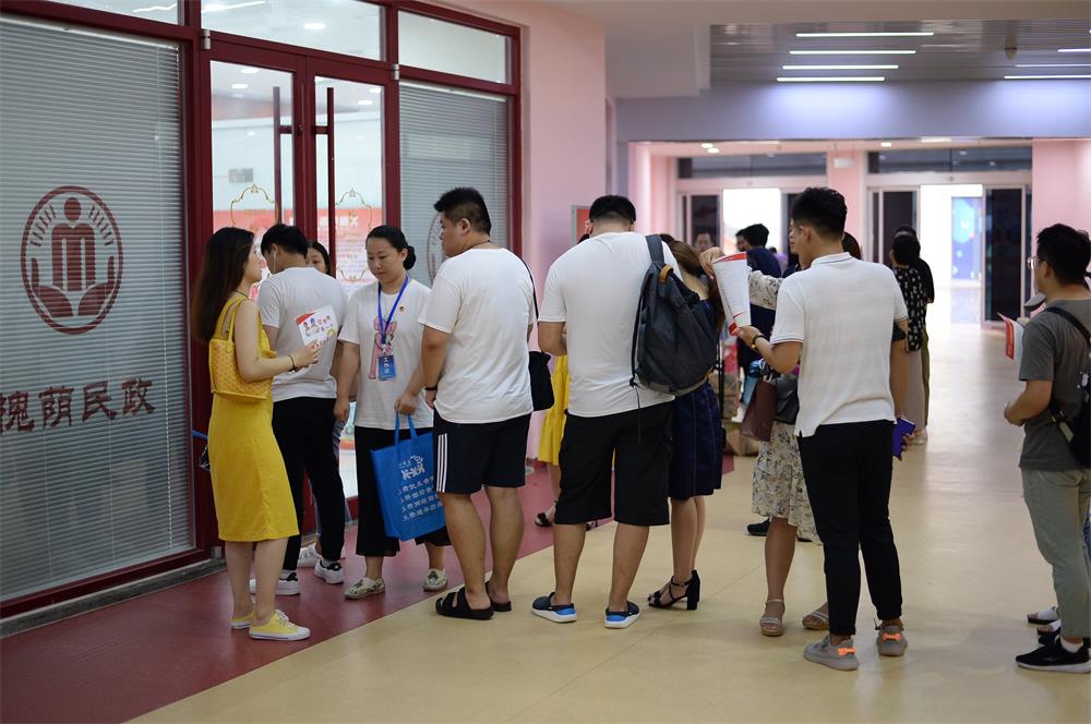 【我们的节日·七夕】七夕节 济南槐荫区婚姻登记处幸福爆棚