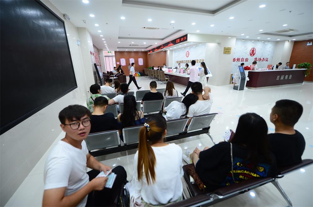 【我们的节日·七夕】七夕节 济南槐荫区婚姻登记处幸福爆棚