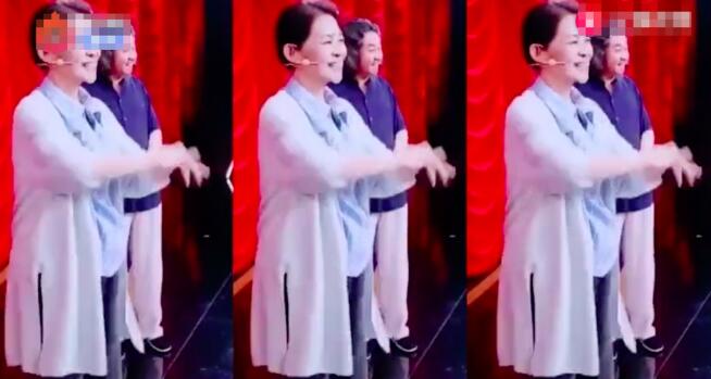 萌翻了！倪萍跳火箭少女舞蹈花絮曝光  60岁的倪萍为了拉票也是拼了