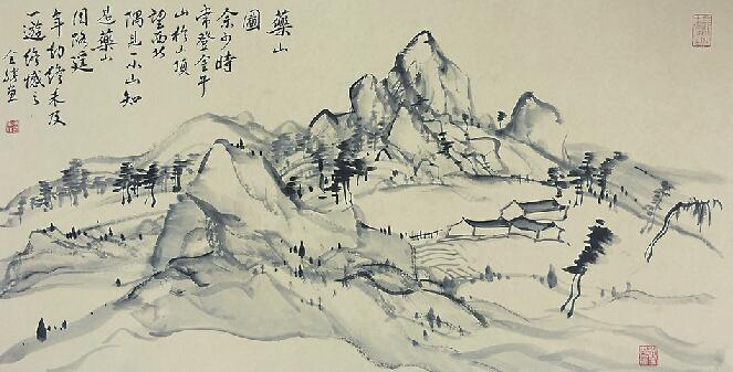 巨幅中国画《鹊华春色图》将亮相济南艺博会 陈全胜用画笔抒发“济南情结”