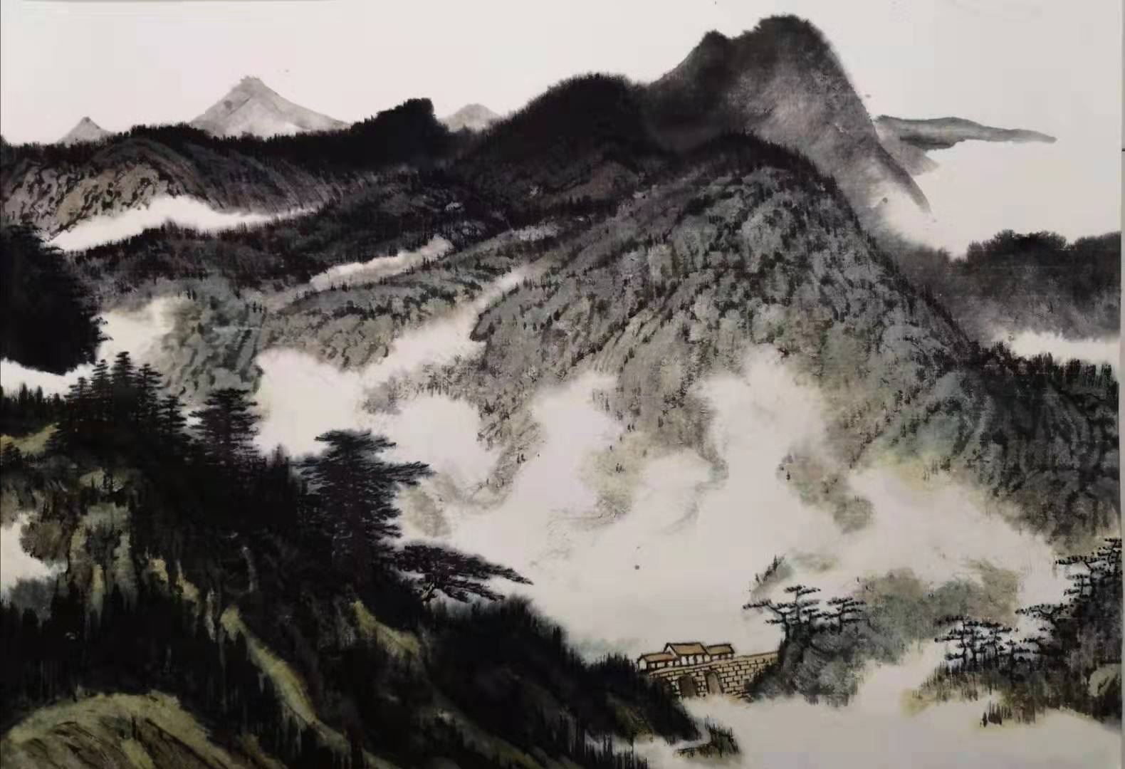    雪野湖印象——杨枫写生系列作品
