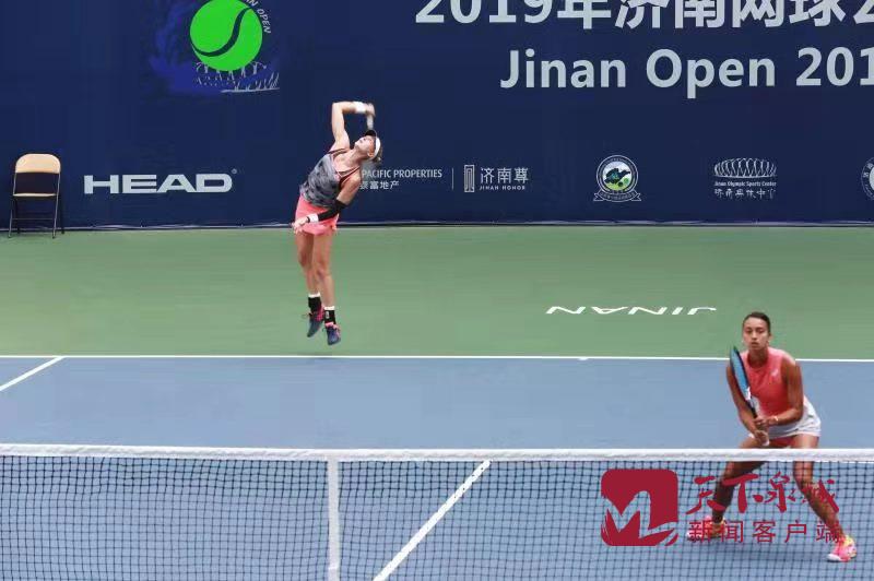 2019济南网球公开赛女双决赛 中国组合逆转夺冠