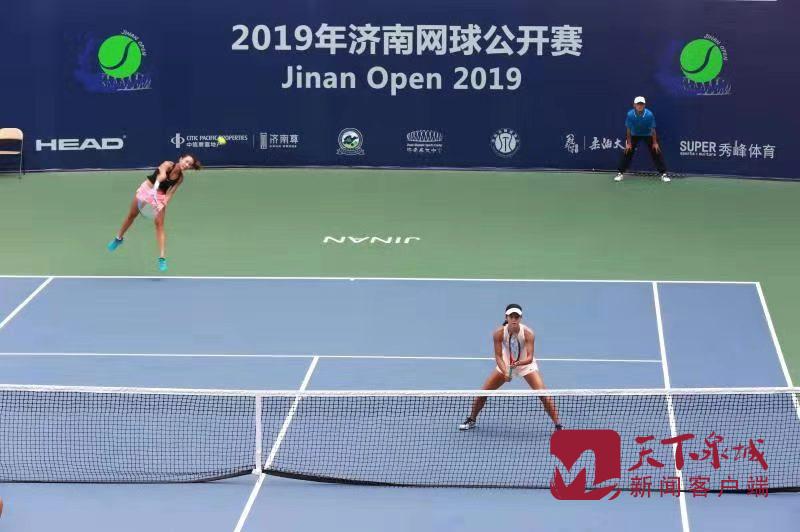 2019济南网球公开赛女双决赛 中国组合逆转夺冠