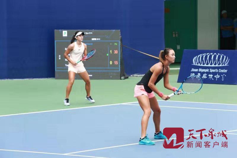 2019济南网球公开赛女双决赛 中国组合逆转夺冠