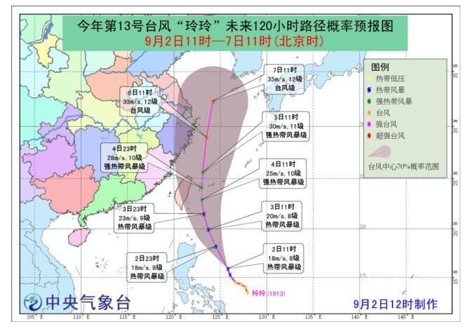 台风路径实时发布:台风玲玲生成 海南岛广东广西等地有大雨