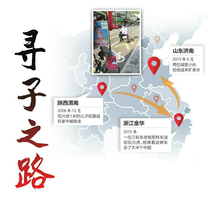 男子走遍大半个中国寻子 11年被骗数次他仍然心存希望