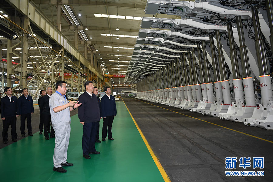 习近平在郑州考察