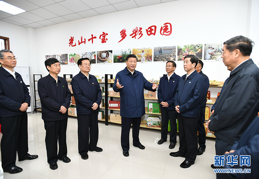 组图：习近平在河南考察