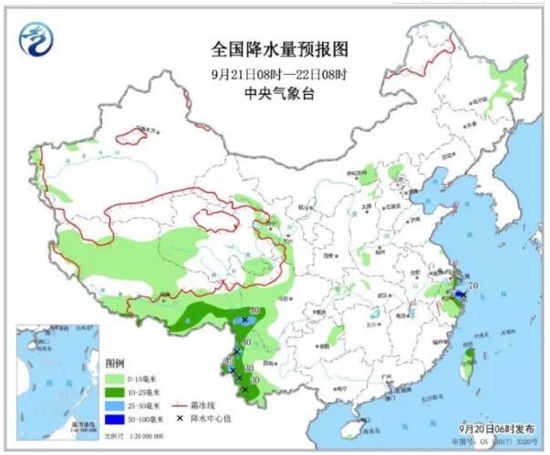 【注意防御】第17号台风塔巴预计21日凌晨进入东海 降温大风来了