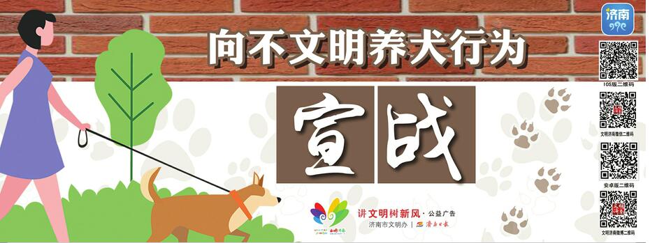 讲文明树新风公益广告：向不文明养犬行为宣战