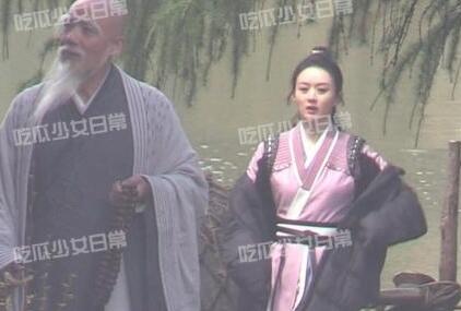 赵丽颖有翡造型什么情况?复工拍摄电视剧穿香芋紫色古装（图）