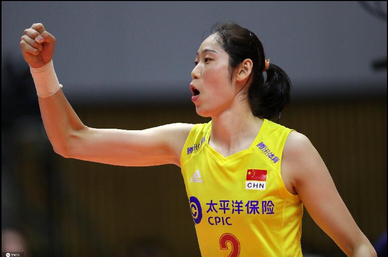 中国女排快意“复仇”美国队 剑指世界杯冠军