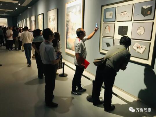 这个70岁的全国美展,终于在济南开幕了!最新现场图超好看啊!