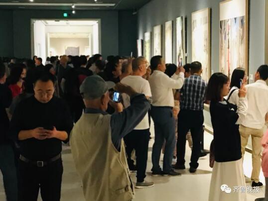 这个70岁的全国美展,终于在济南开幕了!最新现场图超好看啊!