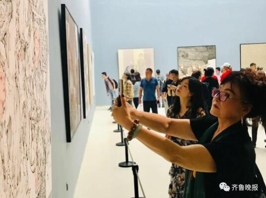 这个70岁的全国美展,终于在济南开幕了!最新现场图超好看啊!