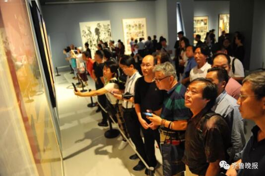 这个70岁的全国美展,终于在济南开幕了!最新现场图超好看啊!