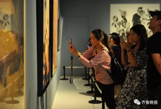 这个70岁的全国美展,终于在济南开幕了!最新现场图超好看啊!