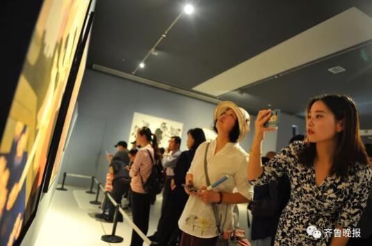 这个70岁的全国美展,终于在济南开幕了!最新现场图超好看啊!