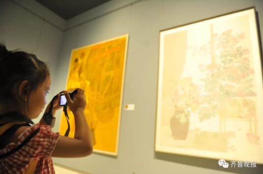 这个70岁的全国美展,终于在济南开幕了!最新现场图超好看啊!