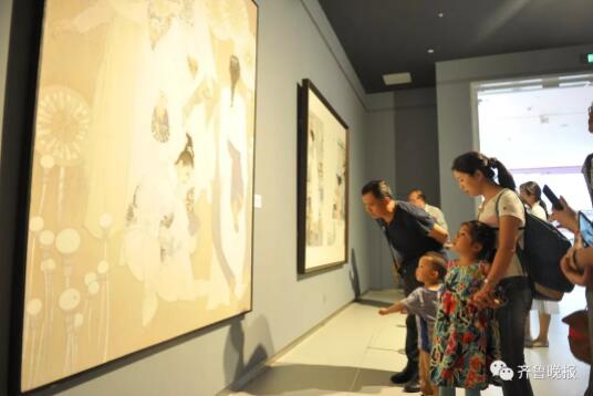 这个70岁的全国美展,终于在济南开幕了!最新现场图超好看啊!