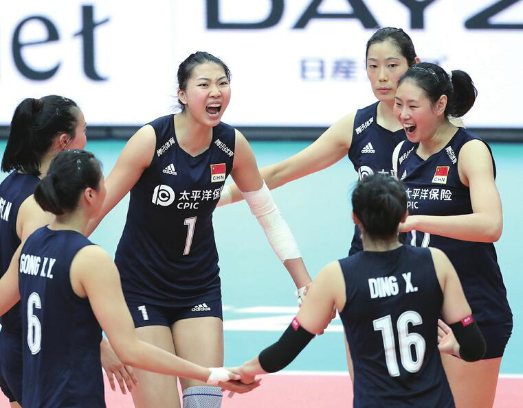 中国女排今日横扫塞尔维亚就能提前夺冠 安家杰：没算过，一场一场拼着打