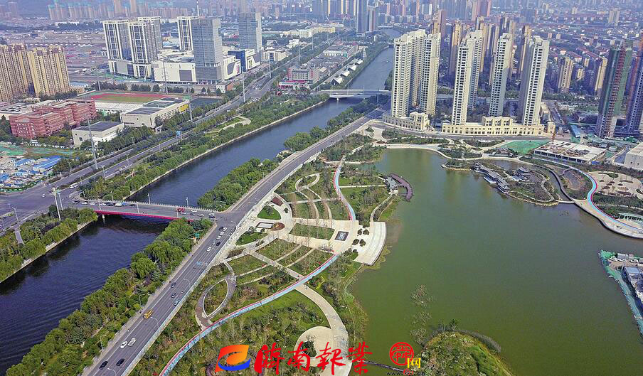 云锦湖公园主体完工