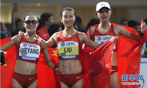 多哈田径世锦赛闪耀“中国红”