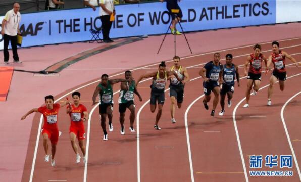 多哈田径世锦赛闪耀“中国红”