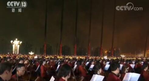 千人同心 与音共舞——揭秘国庆70周年联欢活动千人交响团