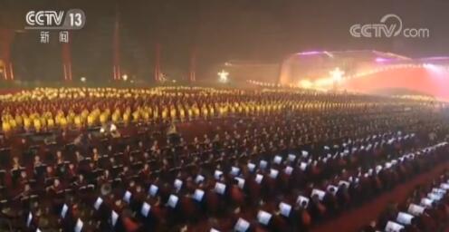 千人同心 与音共舞——揭秘国庆70周年联欢活动千人交响团