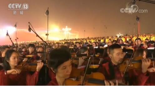千人同心 与音共舞——揭秘国庆70周年联欢活动千人交响团