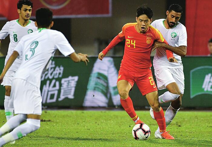万州四国赛最后一战，中国国奥战平沙特 两胜一平，郝伟交出合格答卷