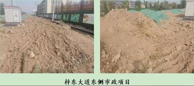 【啄木鸟在行动】济南梓东大道东侧市政项目 施工道路积尘严重