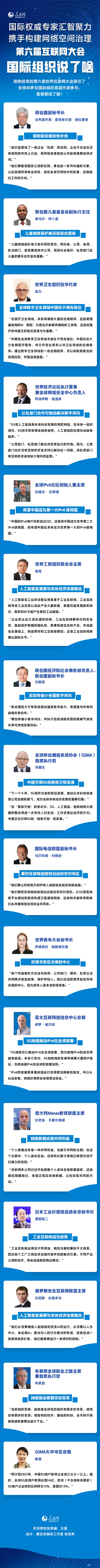 看看第六届世界互联网大会国际组织说了啥!