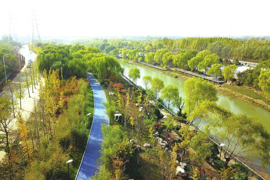 济南小清河“康体养生”景观风貌段向市民开放