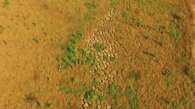 旱情严重!江西水库见底 农业减产严重