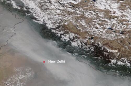 令人窒息!印度首都毒气室 在新德里相当于每天吸40至50支烟