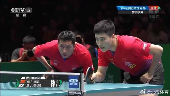 棒棒哒！乒乓球八连冠 中国队3-1战胜韩国队夺冠