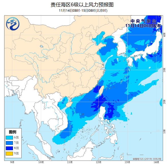 雨雪天气被按下“暂停键” 东部南部海区有强风