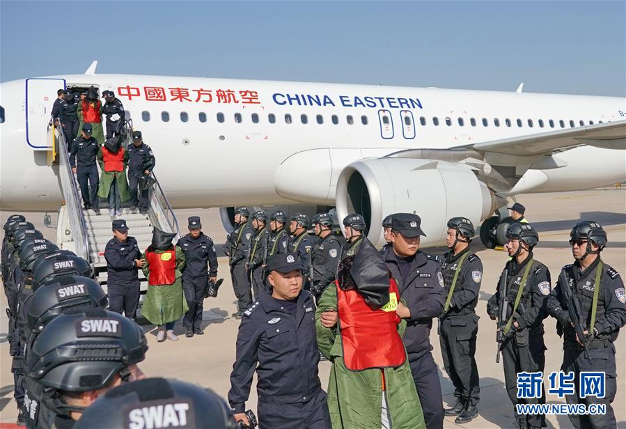 特大跨境“杀猪盘”诈骗案:208名嫌犯押解回国