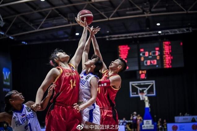 78分!中国女篮大胜菲律宾 如愿获得奥运会资格赛门票