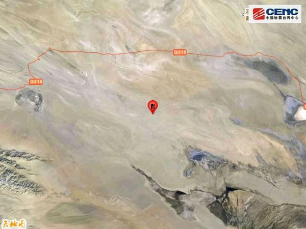 青海海西州茫崖市发生3.1级地震