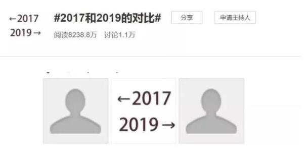 画面过去真实了！“2017-2019”对比挑战，看完扎心了！