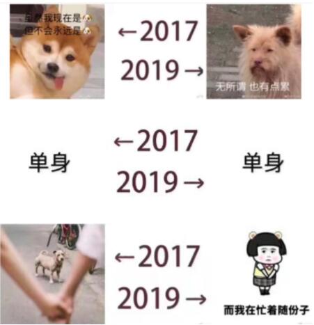 “2017-2019”对比图在你朋友圈刷屏了吗？这是个什么梗？
