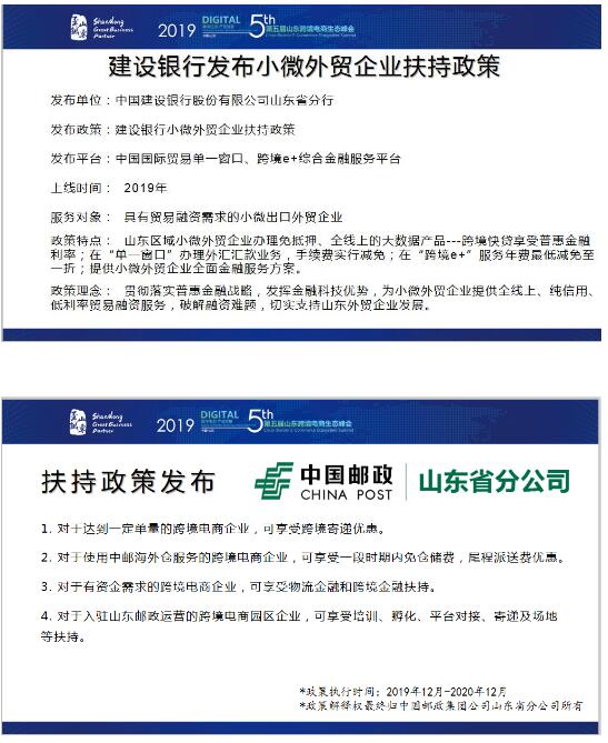 省级跨境电商主体达136家 山东发布跨境电商企业扶持政策