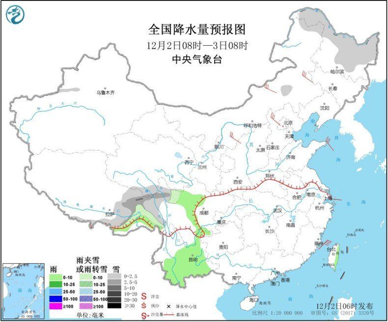 中国大部地区降水进入间歇期 本周雨雪稀少格局将维持