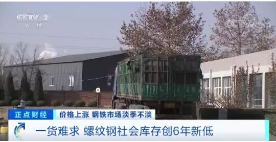 贸易暖冬来了!钢铁市场一货难求情况怎样呢?以螺纹钢为例看一看