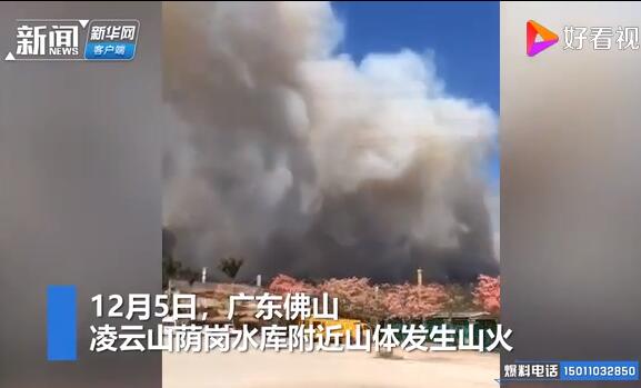 广东佛山山火已持续22小时未熄灭：上千人扑救 直升机出动