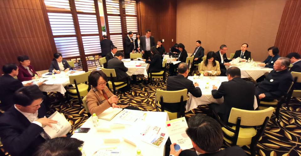 山东省代表团考察横滨太阳城养老机构